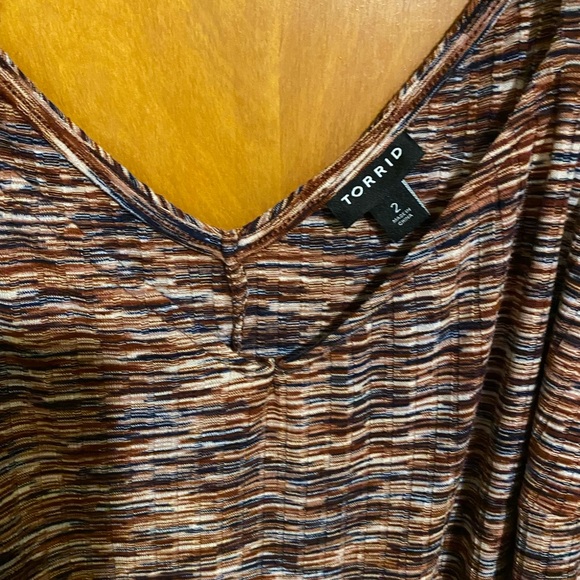 Torrid Brown Tan Spaghetti Strap Maxi Dress - Picture 3 of 3